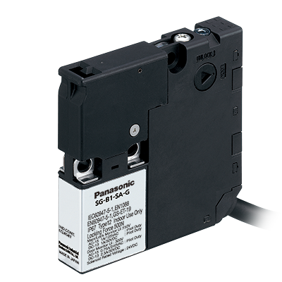 Ultra-slim Safety door switch with solenoid interlock SG-B1 Panasonic